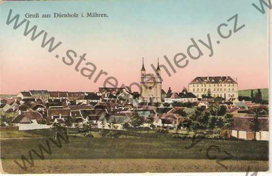 - Drnholec, Dürnholz i. Mähren, svítící okna 