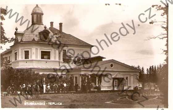  - Turčianske Teplice (dříve Štubnianske Teplice) léčebný dům detail