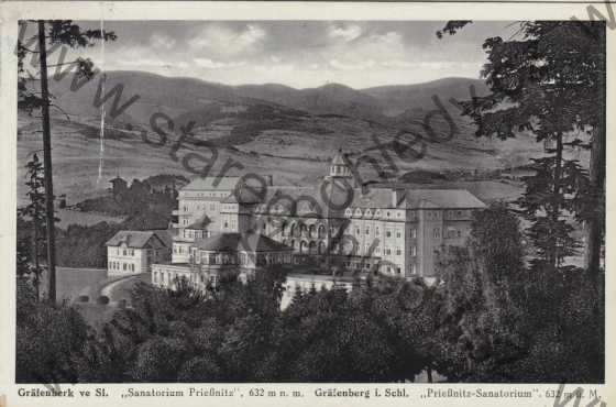  - Jeseník, Sanatorium Priessnitz, 632 m n. m. / Gräfenberg i. Schl.