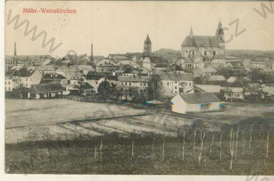  - Hranice (Mähr. Weisskirchen), celkový pohled na město