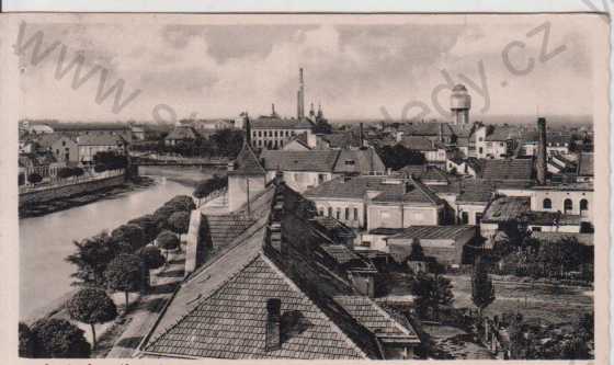  - Břeclav (Lundenburg), pohled na město