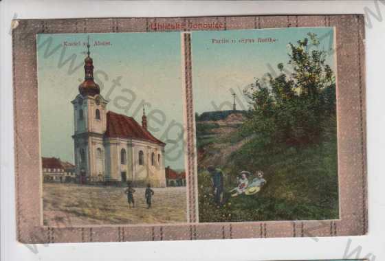  - Uhlířské Janovice, kostel sv. Aloise, Syn Boží - partie, kolorovaná