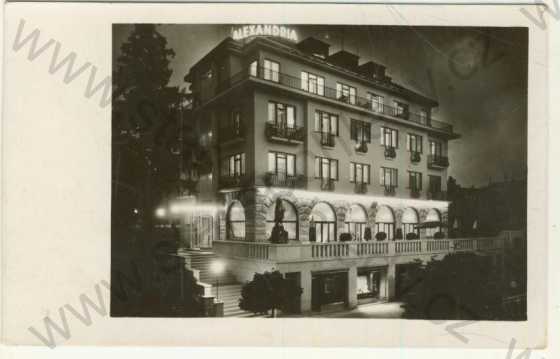  - Luhačovice - Hotel Alexandria (restaurace, Římská zahrada); Ant. Žižkovský