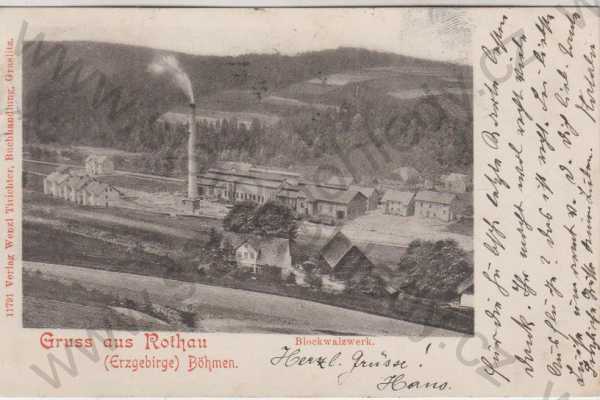  - Rotava (Rothau- Erzgebirge, Böhmen), válcovna, DA