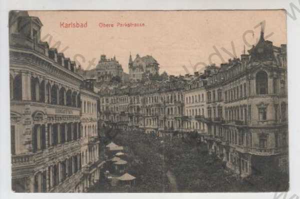  - Karlovy Vary (Karlsbad), pohled ulicí
