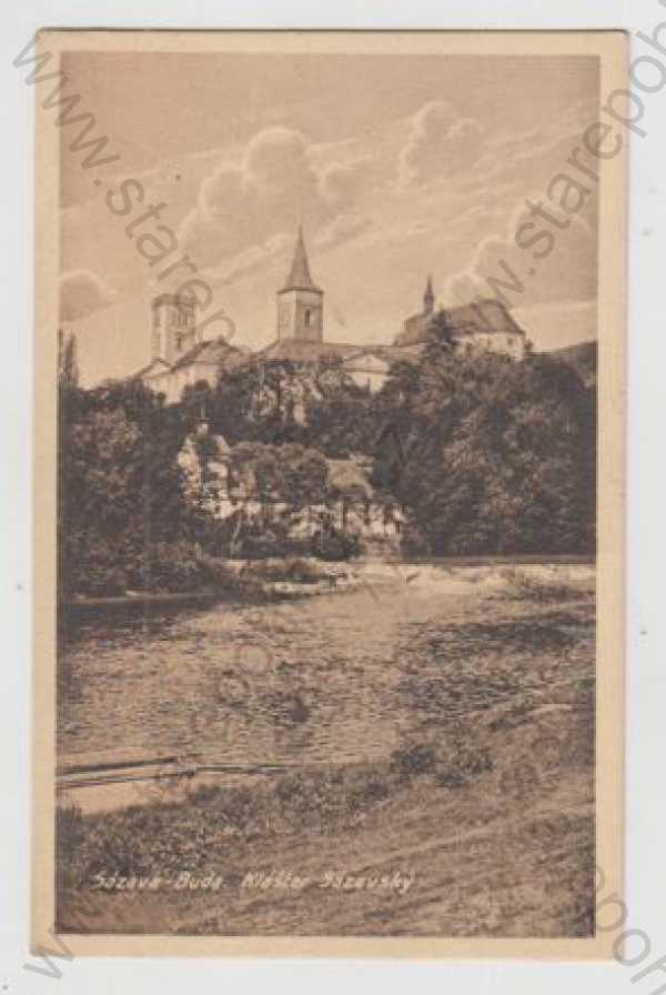  - Sázava (Benešov), klášter, zřícenina, Buda