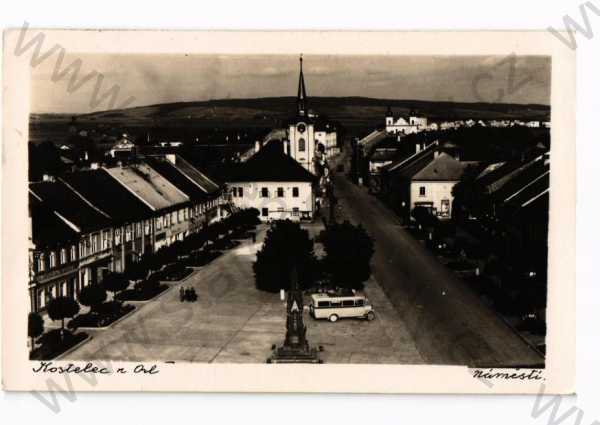  - Kostelec nad Orlicí Rychnov nad Kněžnou, náměstí, autobus