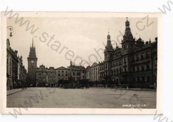  - Pardubice, náměstí, obchody