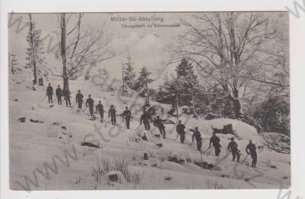  - Šumava - vojáci na lyžích