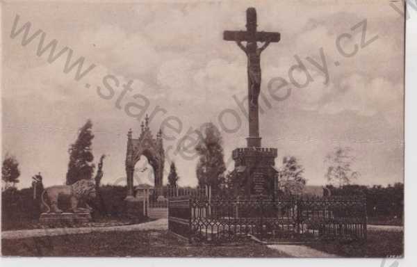  - Bojiště u Hradce Králové, Chlum - Kulm, Sadová (Hradec Králové) 1866, Fürstenbergův kříž