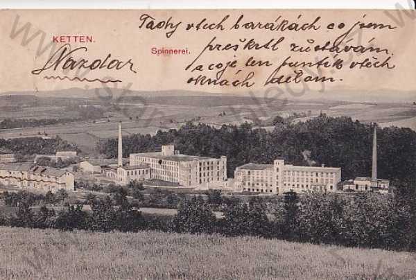  - Chotyně - Ketten (Liberec - Reichenberg) továrna