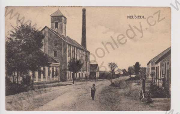  - Novosedly (Neusiedl) - mlýn, továrna Břeclav