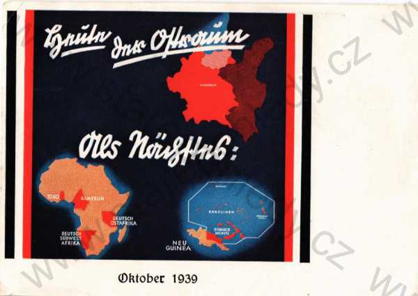  - Vojenství, 2. světová válka, mapa