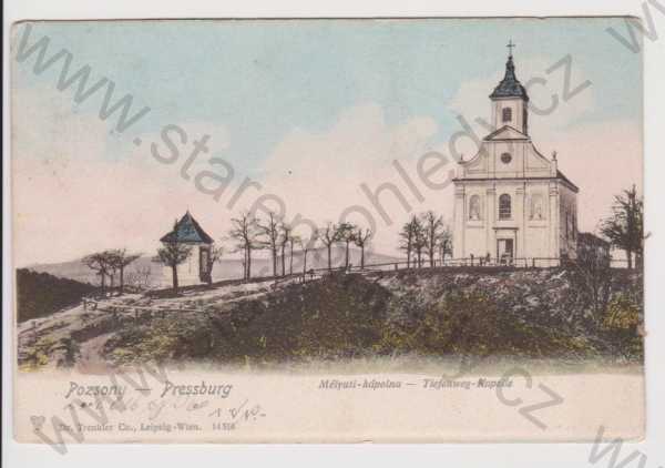  - Slovensko - Bratislava - kaple, kolorovaná, DA