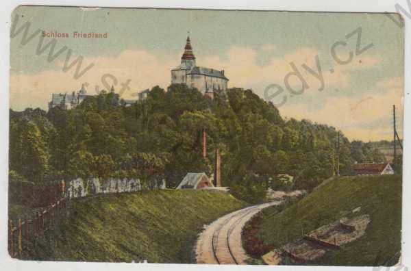  - Frýdlant (Friedlant) - Liberec, zámek, kolorovaná