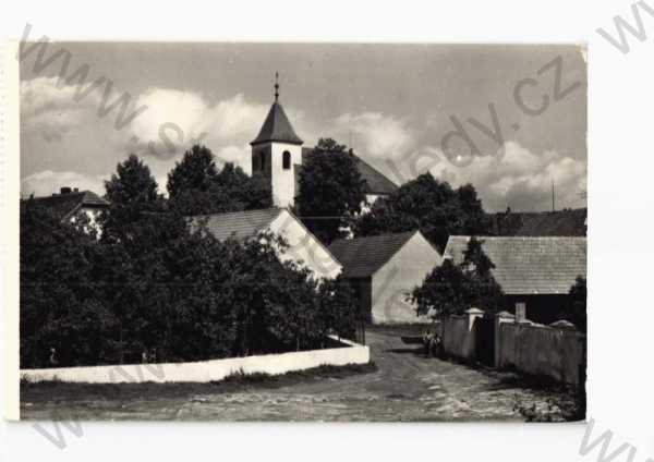  - Kralice n. Oslavou, Třebíč, kostel, ORBIS, foto L. Lapáček