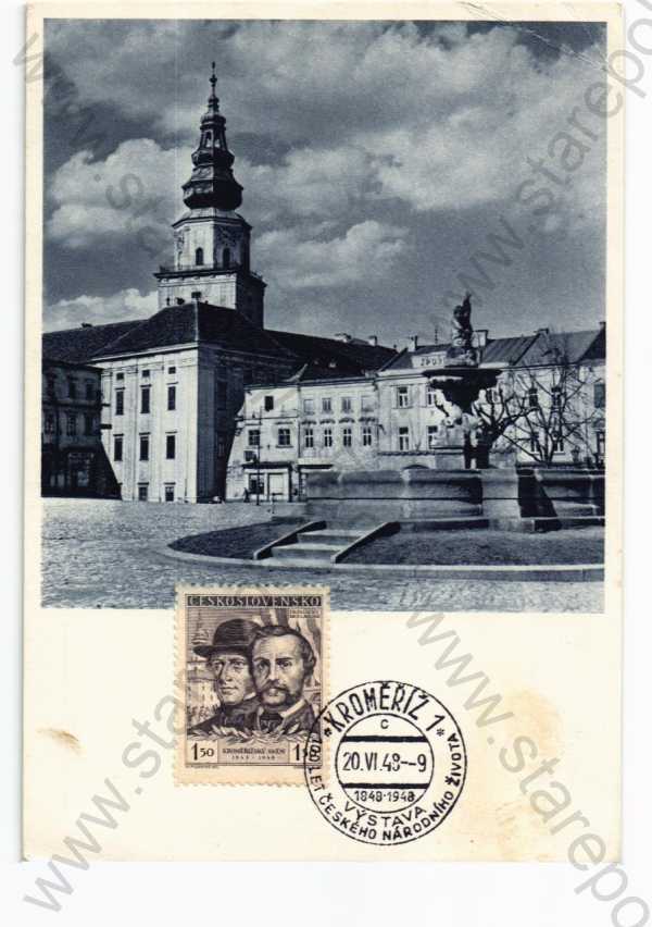  - Kroměříž, zámek, náměstí, foto J. Spurný