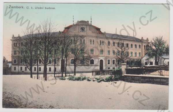  - Žamberk (Ústí nad Orlicí), úřední budova, kolorovaná