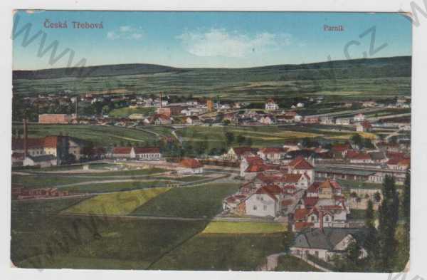  - Česká Třebová (Ústí nad Orlicí), celkový pohled, kolorovaná