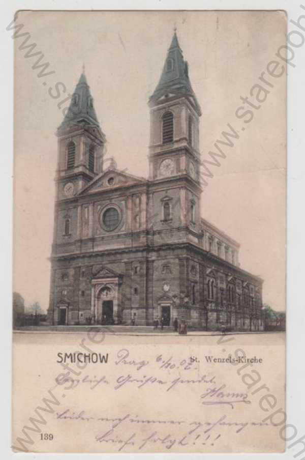  - Praha 5, Smíchov (Smichow), kostel, DA