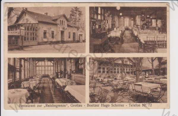  - Hrádek nad Nisou - restaurace zur Reichgrenze, exteriér, interiér