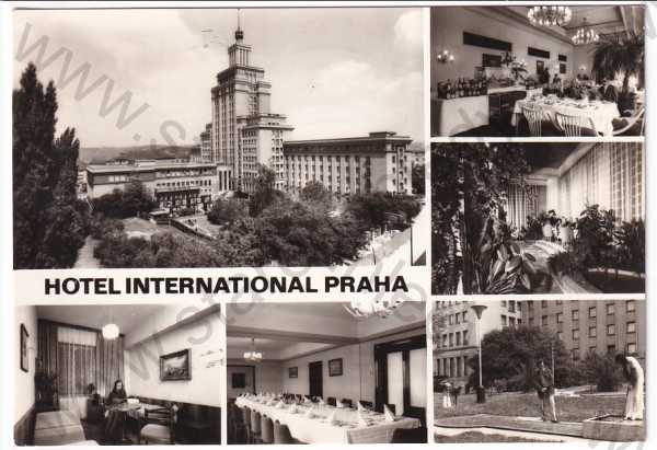  - Praha - Dejvice - hotel International, exteriér, interiér, velký formát