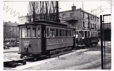  - Tramvaj služební vůz 500, Zábrdovice Brno