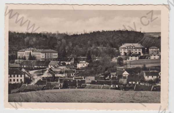  - Bučovice (Butschowitz) - Vyškov, částečný záběr města, Fototypia-Vyškov