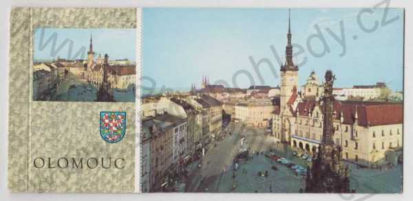  - 3x Olomouc, náměstí, orloj, Smetanovy sady, vytrhávací karty