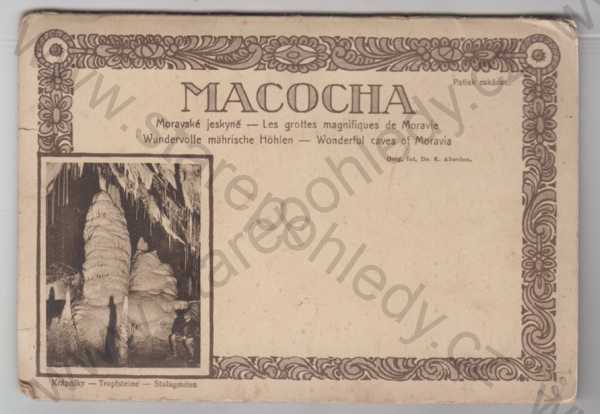 - Album Macocha (Blansko), leporelo, nejsou pohlednice