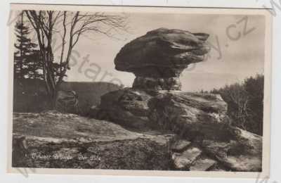  - Tiské stěny (Tyssaer Wände) - Ústí nad Labem, Der Pilz