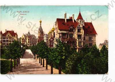  - Karlovy Vary, částečný záběr města
