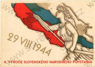  - Slovenského národního povstání, výročí, 1944
