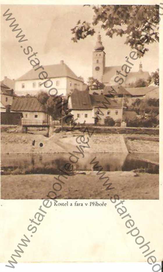  - Příbor, kostel a fara, Freiberg