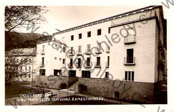  - Trenčianské Teplice Masarykův liečebný dom verej. zamestnancov detail