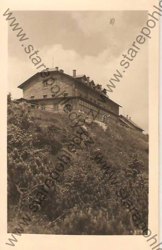  - Hrubý Jeseník, Hochscharhaus im Altvatergebirge, Gau Sudetenland