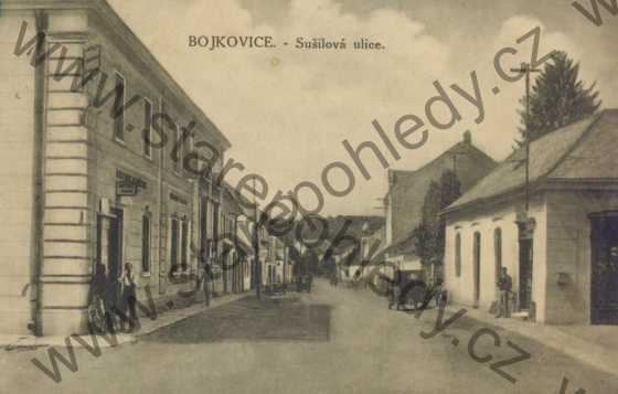  - Bojkovice, Bojkowitz, Sušilová ulice, Hostinec