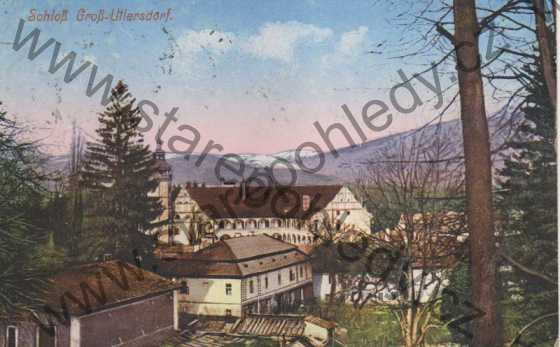  - Velké Losiny / Ullersdorf, Schloss Gross, barevná