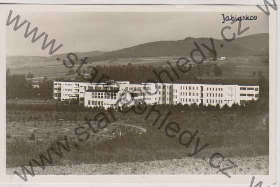  - Jablunkov, sanatorium, pohled z dáli