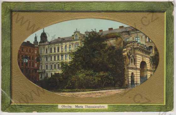  - Olomouc (Olmütz), Maria Theresienplatz, barevná