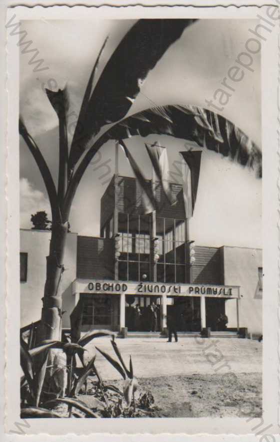  - Přerov, Středomoravská výstava v Přerově 1936, obchod živnosti průmysli