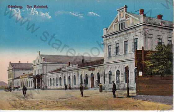  - Oderberg, der Bahnhof, Bohumín, NÁDRAŽÍ