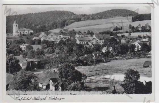  - Kyselka (Giesshübel, Adlergebirge, Sudetengau), celkový pohled