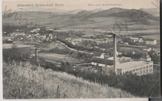  - Velké Losiny - Ullersdorf, Grafschaft Glatz, Blick vom Vorwerksberge