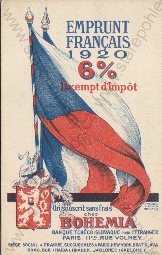  - Propaganda Česko - Slovensko, kolorovaná