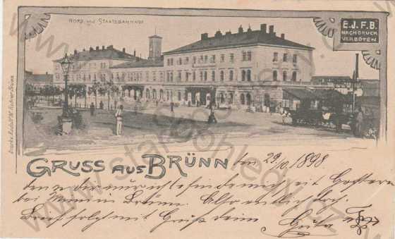  - Brno, Nádraží / Brünn, Nord und Staatsbahnhof, DA