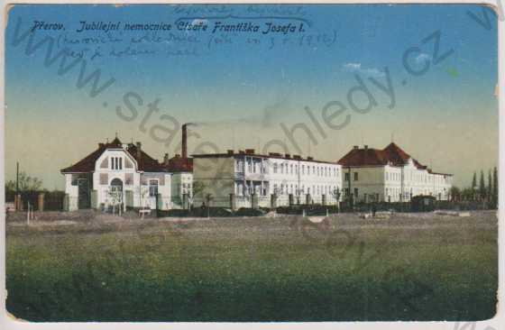  - Přerov, Jubilejní nemocnice Císaře Františka Josefa I.