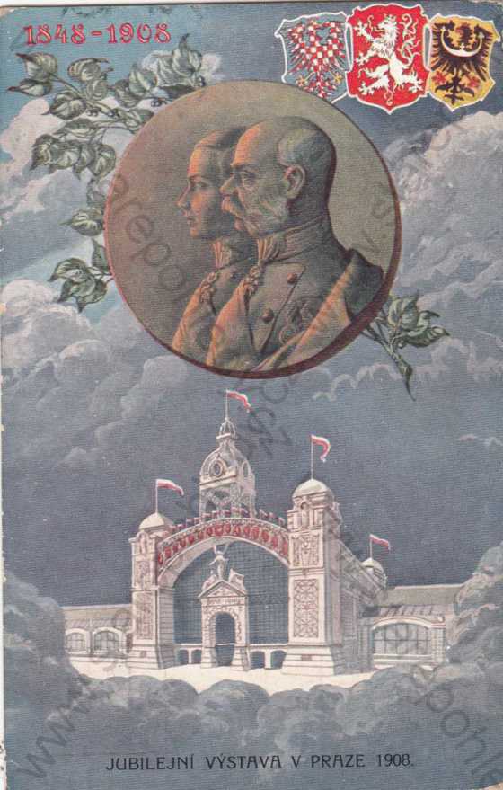  - Jubilejní výstava v Praze 1908, Návrh plakátu akad. malíře J. Urbana