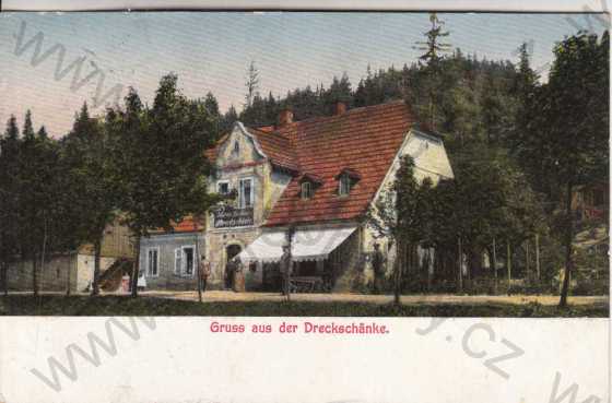  - Potůčky (Breitenbach - Dreckschänke), kolorovaná