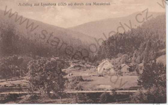  - Aufstieg zur Lysahora (1325 m) durch das Mazakthal